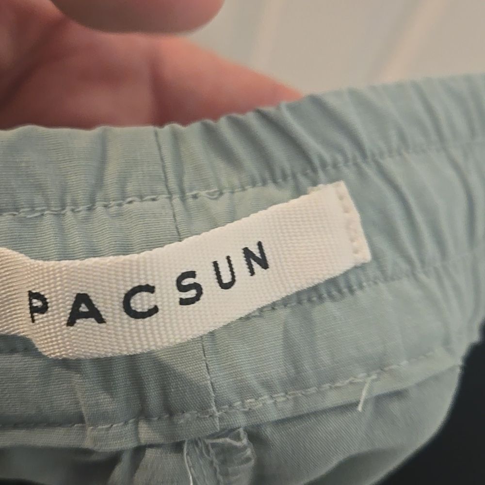 Men's pacsun Light Green Cargo Pants size large new with tags - Picture 11 of 12